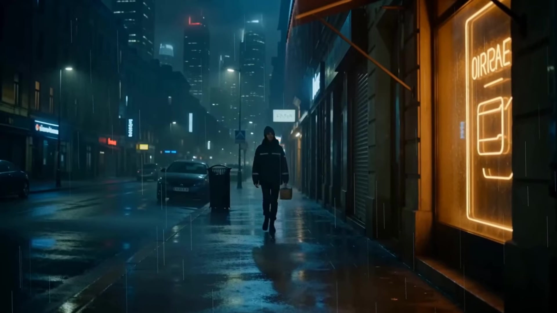 Mara, a night-shift courier, faces a mysterious delivery issue